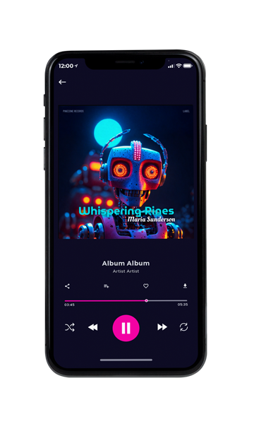Tablet view of Premade EDM, House & Dub Book Cover - Ebony #16266 | AlbumArtZone*