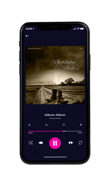 Tablet view of Premade Country & Acoustic Book Cover - Woodrush #16295 | AlbumArtZone*