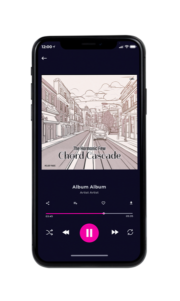 Tablet view of Premade Contemporary Music Album Cover - Pearl Bush #16309 | AlbumArtZone*