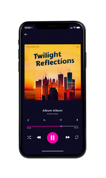 Tablet view of Premade Contemporary Music Album Cover - Cocoa Brown #16366 | AlbumArtZone*