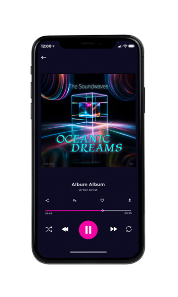 Tablet view of Premade Contemporary Music Album Cover - Vulcan #16376 | AlbumArtZone*