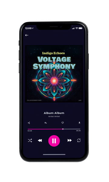 Tablet view of Premade Contemporary Music Album Cover - Vulcan #16378 | AlbumArtZone*