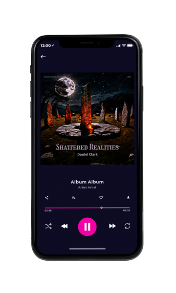 Tablet view of Premade Indie & Folk Music Album Cover - Zeus #16408 | AlbumArtZone*