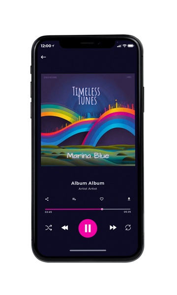 Tablet view of Premade Contemporary Music Album Cover - Bright Gray #16414 | AlbumArtZone*