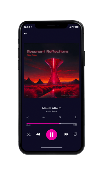 Tablet view of Premade Electronica & Ambient Book Cover - Tamarind #16416 | AlbumArtZone*