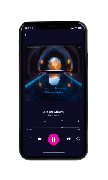 Tablet view of Premade Electronica & Ambient Album Cover - Mirage #16449 | AlbumArtZone*