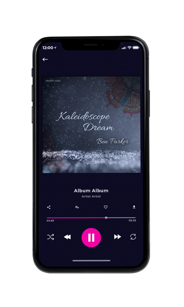 Tablet view of Premade Electronica & Ambient Album Cover - Tuna #16481 | AlbumArtZone*