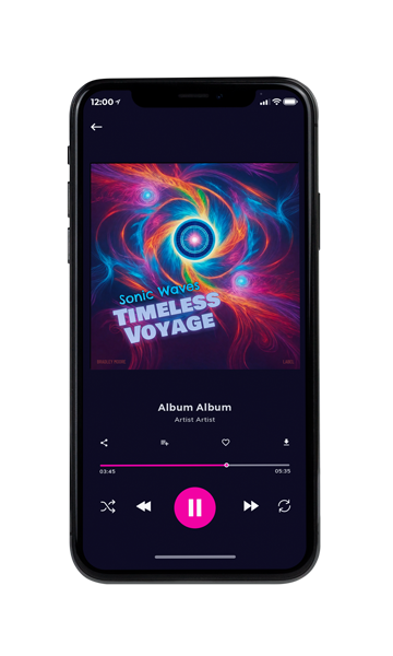 Tablet view of Premade Electronica & Ambient Album Cover - Port Gore #16490 | AlbumArtZone*