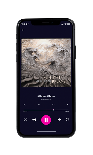 Tablet view of Premade Electronica & Ambient Book Cover - Nomad #16498 | AlbumArtZone*