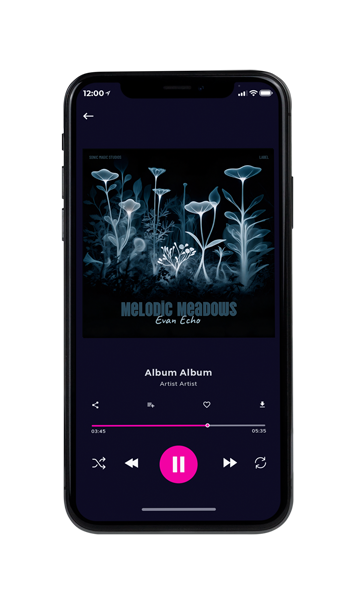 Tablet view of Premade Electronica & Ambient Album Cover - Bunker #16509 | AlbumArtZone*
