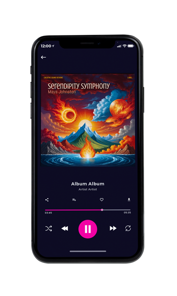 Tablet view of Premade Indie & Folk Music Album Cover - Raw Sienna #16534 | AlbumArtZone*