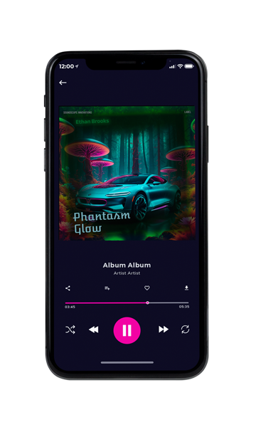 Tablet view of Premade Electronica & Ambient Album Cover - Aztec #16559 | AlbumArtZone*
