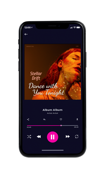 Tablet view of Premade Dance & House Album Cover - Ochre #16566 | AlbumArtZone*
