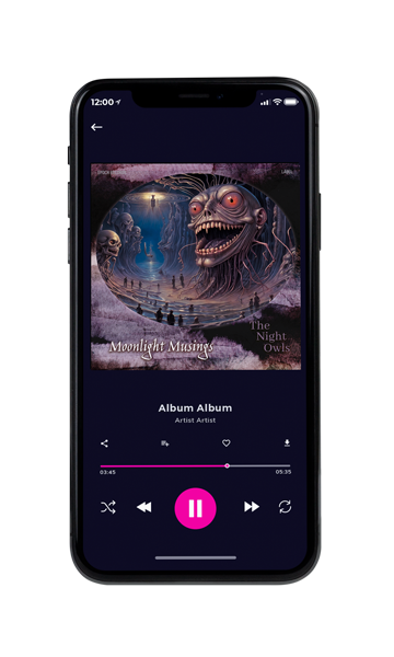 Tablet view of Premade Electronica & Ambient Album Cover - Baltic Sea #16573 | AlbumArtZone*