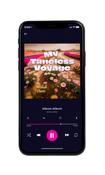 Tablet view of Premade Indie & Folk Music Album Cover - Santa Fe #16608 | AlbumArtZone*