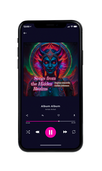 Tablet view of Premade Electronica & Ambient Book Cover - Thunder #16623 | AlbumArtZone*