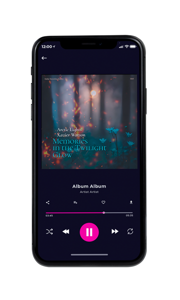 Tablet view of Premade Electronica & Ambient Album Cover - Bright Gray #16659 | AlbumArtZone*