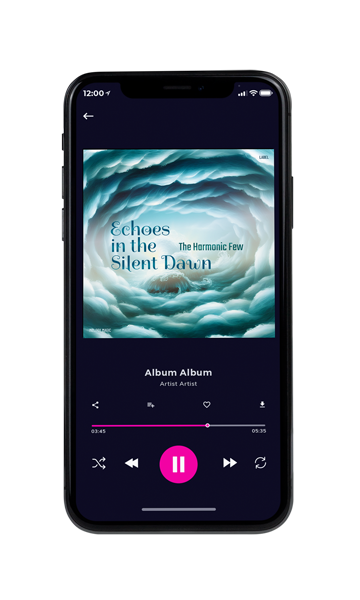 Tablet view of Premade Electronica & Ambient Album Cover - Jet Stream #16719 | AlbumArtZone*