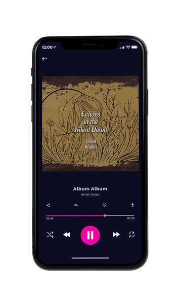 Tablet view of Premade Indie & Folk Music Album Cover - Shadow #16722 | AlbumArtZone*