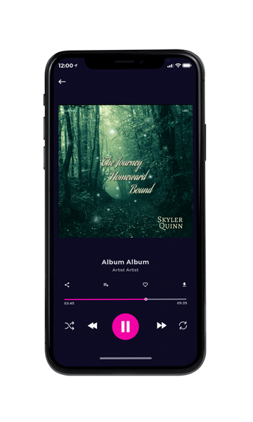 Tablet view of Premade Electronica & Ambient Album Cover - Timber Green #16737 | AlbumArtZone*
