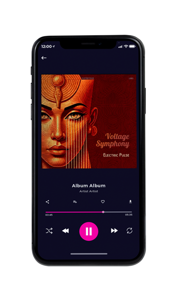 Tablet view of Premade Contemporary Music Book Cover - Mahogany #16739 | AlbumArtZone*