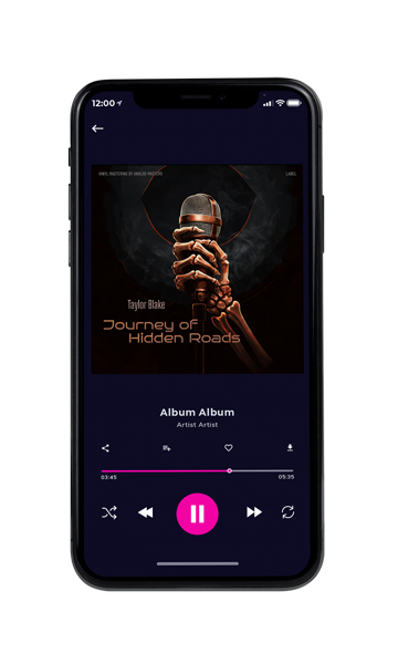 Tablet view of Premade Electronica & Ambient Album Cover - Cod Gray #16740 | AlbumArtZone*