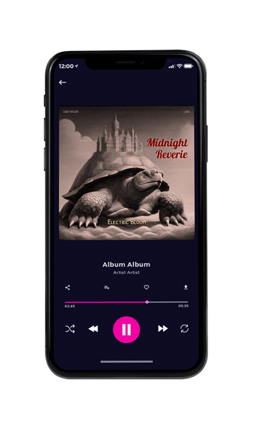Tablet view of Premade Indie & Folk Music Album Cover - Taupe #16767 | AlbumArtZone*