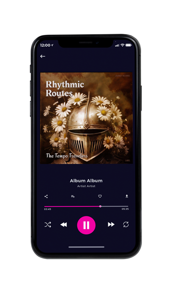 Tablet view of Premade Classical & Romantic Music Album Cover - Sambuca #16772 | AlbumArtZone*