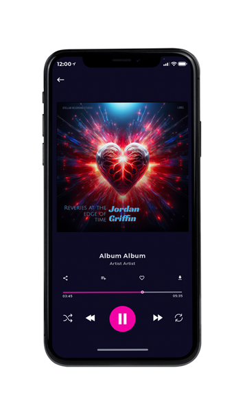 Tablet view of Premade Electronica & Ambient Book Cover - Contessa #16785 | AlbumArtZone*