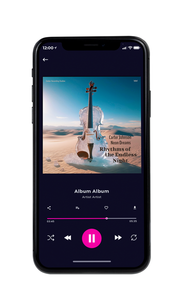 Tablet view of Premade Contemporary Music Book Cover - Silk #16801 | AlbumArtZone*