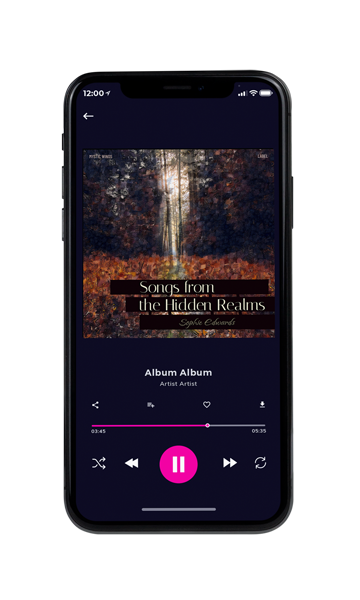Tablet view of Premade Electronica & Ambient Album Cover - Thunder #16818 | AlbumArtZone*