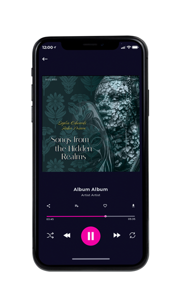 Tablet view of Premade Electronica & Ambient Book Cover - Outer Space #16819 | AlbumArtZone*