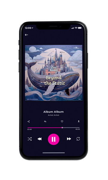 Tablet view of Premade Contemporary Music Album Cover - Martinique #16824 | AlbumArtZone*