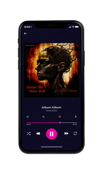 Tablet view of Premade Electronica & Ambient Book Cover - Crowshead #16843 | AlbumArtZone*