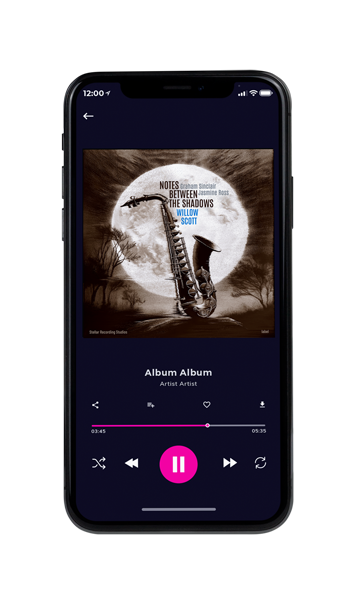 Tablet view of Premade Traditional Jazz & Blues Book Cover - Swirl #16862 | AlbumArtZone*