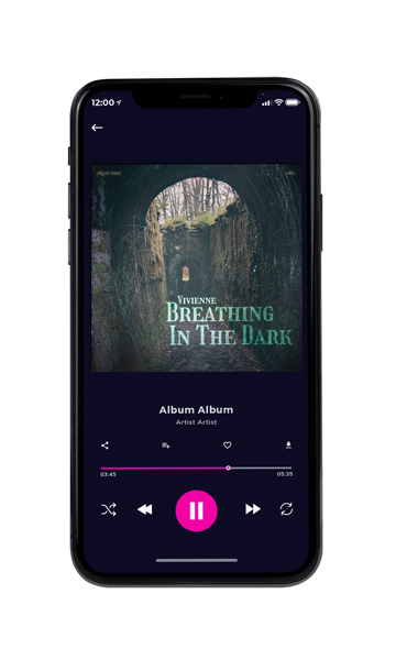 Tablet view of Premade Indie & Folk Music Book Cover - Outer Space #16896 | AlbumArtZone*