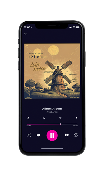 Tablet view of Premade Indie & Folk Music Album Cover - Twine #16914 | AlbumArtZone*