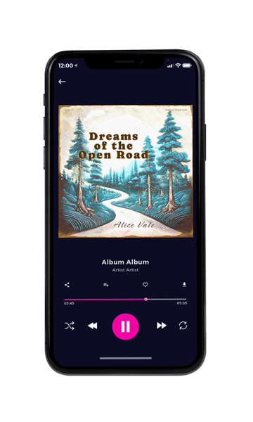Tablet view of Premade Indie & Folk Music Album Cover - Gray Asparagus #16922 | AlbumArtZone*