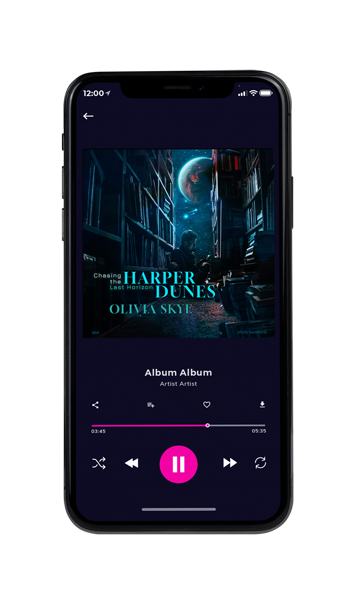 Tablet view of Premade Electronica & Ambient Album Cover - Firefly #16942 | AlbumArtZone*