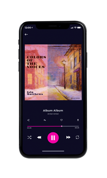 Tablet view of Premade Indie & Folk Music Album Cover - Brandy Rose #16980 | AlbumArtZone*