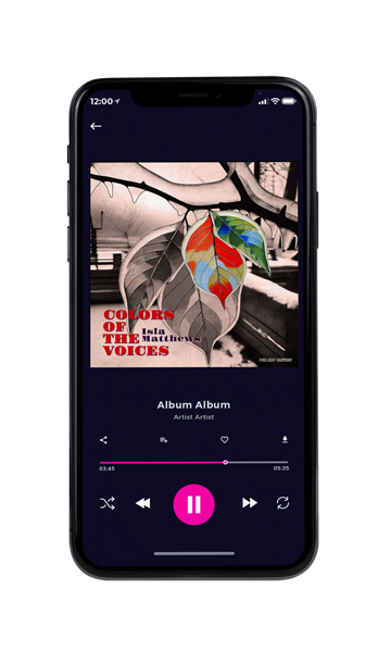 Tablet view of Premade Electronica & Ambient Album Cover - Akaroa #16981 | AlbumArtZone*