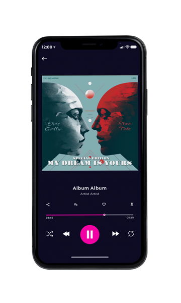 Tablet view of Premade Contemporary Music Album Cover - Gable Green #16985 | AlbumArtZone*