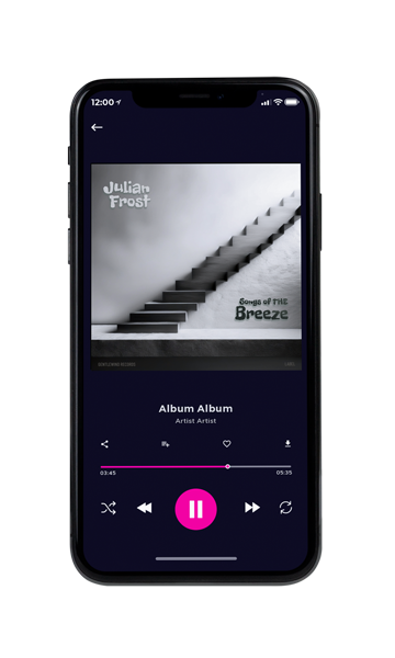 Tablet view of Premade Contemporary Music Album Cover - Cloud #17004 | AlbumArtZone*
