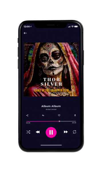 Tablet view of Premade Indie & Folk Music Album Cover - Tan #17021 | AlbumArtZone*