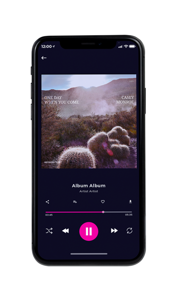 Tablet view of Premade Indie & Folk Music Album Cover - Woody Brown #17040 | AlbumArtZone*