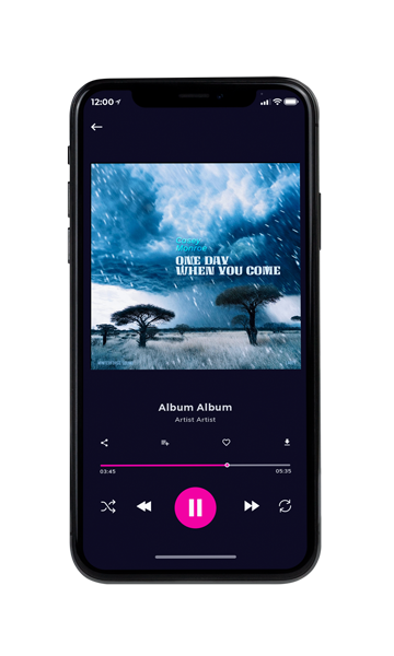Tablet view of Premade Indie & Folk Music Book Cover - Wedgewood #17042 | AlbumArtZone*