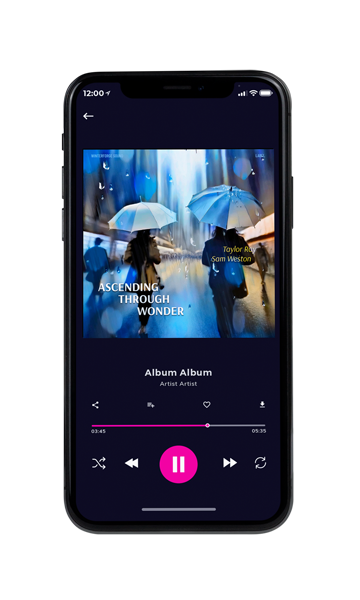 Tablet view of Premade Indie & Folk Music Album Cover - East Bay #17047 | AlbumArtZone*