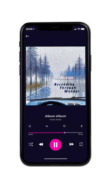 Tablet view of Premade Indie & Folk Music Book Cover - Iron #17051 | AlbumArtZone*