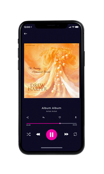 Tablet view of Premade Indie & Folk Music Album Cover - Rajah #17057 | AlbumArtZone*