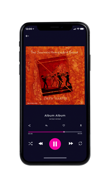 Tablet view of Premade Traditional Jazz & Blues Album Cover - Roof Terracotta #17060 | AlbumArtZone*